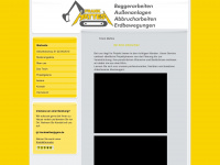 frank-mattes-baggerbetrieb-aldingen.de Webseite Vorschau