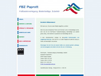 fbz-paprott.de Webseite Vorschau