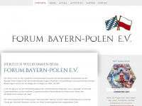 forum-bayern-polen.de Webseite Vorschau