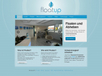 floatup.de Webseite Vorschau