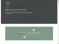 forum-finanz.de Webseite Vorschau