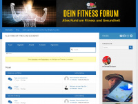 forum-fitness.de Webseite Vorschau