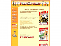 flocomics.de Webseite Vorschau