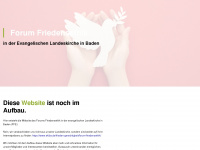forum-friedensethik.de Webseite Vorschau