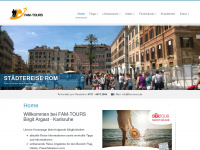 fam-tours.eu Webseite Vorschau