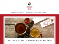 first-class-tea.de Webseite Vorschau