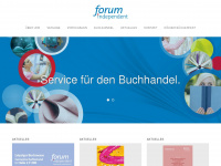 forum-independent.de Webseite Vorschau