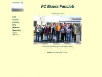 fc-moers-fanclub.de Webseite Vorschau