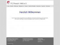 fc-perach.com Webseite Vorschau