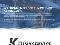 funkservice-kunze.de Webseite Vorschau