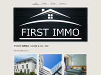 first-immo.de Webseite Vorschau