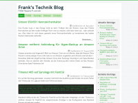 frank-schuetz.de Webseite Vorschau