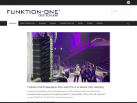 funktion-one.de Webseite Vorschau