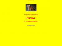 flohbus.de Webseite Vorschau