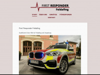 first-responder-feldafing.de Webseite Vorschau