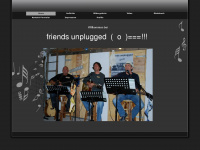 friendsunplugged.de Webseite Vorschau