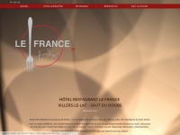 hotel-restaurant-lefrance.com Webseite Vorschau