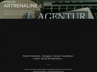 artrenaline.com Webseite Vorschau