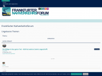 frankfurter-nahverkehrsforum.de Webseite Vorschau