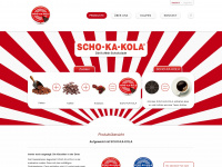 scho-ka-kola.de Webseite Vorschau