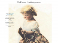 heirloom-knitting.co.uk Webseite Vorschau