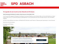 spd-asbach.de Webseite Vorschau
