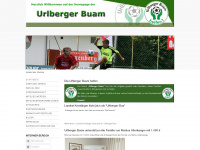 urlbergerbuam.de Webseite Vorschau