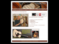 deerbridge-guitars.de Webseite Vorschau
