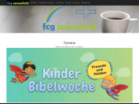 fcg-sonnefeld.de Webseite Vorschau