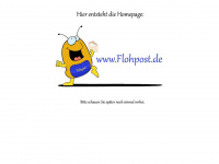 flohpost.de Webseite Vorschau
