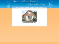 friesenhaus-lueders.de Webseite Vorschau