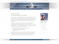franke-aviation.de Webseite Vorschau