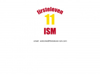 firsteleven-ism.com Webseite Vorschau