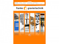franke-werbetechnik.de Webseite Vorschau