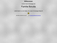 familie-borutta.de Webseite Vorschau