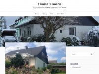 familie-dillmann.de Webseite Vorschau
