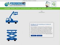 frankenlift.com Webseite Vorschau