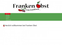 frankenobst-gmbh.de Webseite Vorschau