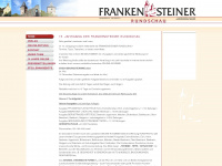 frankensteiner-rundschau.de Webseite Vorschau