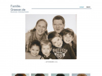 familie-graeser.de Webseite Vorschau