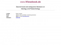fossil-book.de Webseite Vorschau