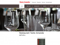 tante-amanda.de Webseite Vorschau