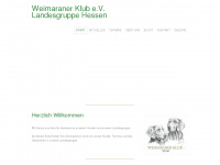 weimaraner-lg-hessen.de Webseite Vorschau