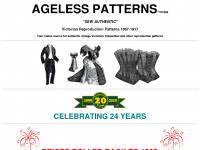 agelesspatterns.com Webseite Vorschau