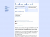 familienmedizin.net Webseite Vorschau