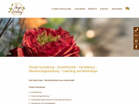 florales-anjaersing.de Webseite Vorschau