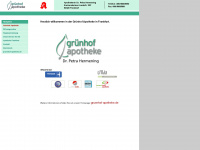 frankfurt-apotheke.com Webseite Vorschau