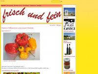 frisch-und-fein.com Webseite Vorschau