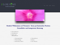 florami.de Webseite Vorschau