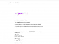 florastyle.de Webseite Vorschau
